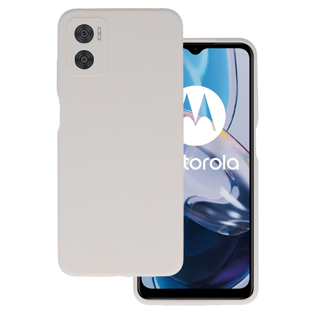Silicone Lite Case for Motorola Moto E22/E22i titanium