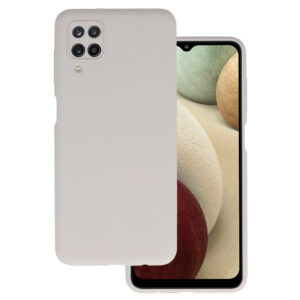 Silicone Lite Case for Samsung Galaxy A12/M12 titanium