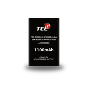 Tel1 Battery for Samsung B3410/S3650 Corby/S5610/S5620 Monte/C3530 (AB463651BU) 1100mAh Li-ion