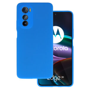 Silicone Lite Case for Motorola Edge 30 blue