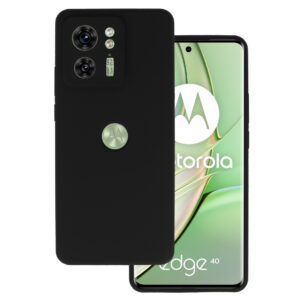 Silicone Lite Case for Motorola Edge 40 5G black