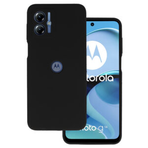 Silicone Lite Case for Motorola Moto G14 black