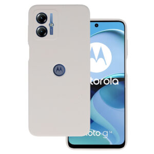 Silicone Lite Case for Motorola Moto G14 titanium