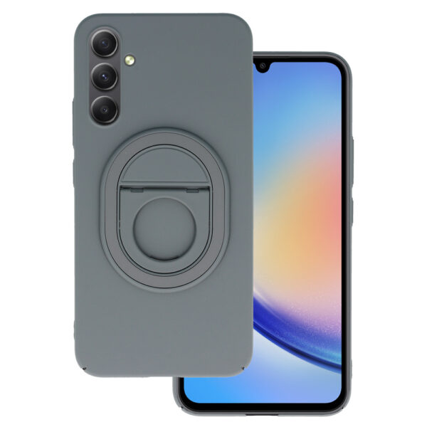 Tel Protect Magnetic Elipse Case for Samsung Galaxy A34 5G grey