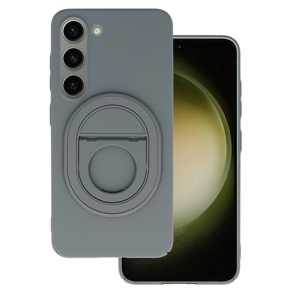 Tel Protect Magnetic Elipse Case for Samsung Galaxy S23 grey