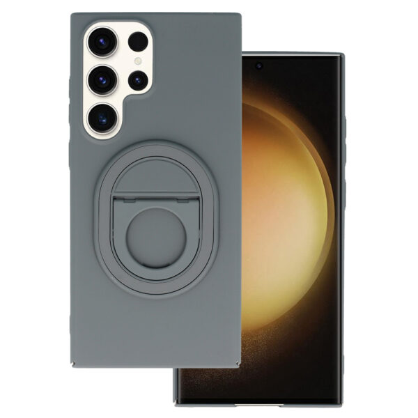 Tel Protect Magnetic Elipse Case for Samsung Galaxy S23 Ultra grey