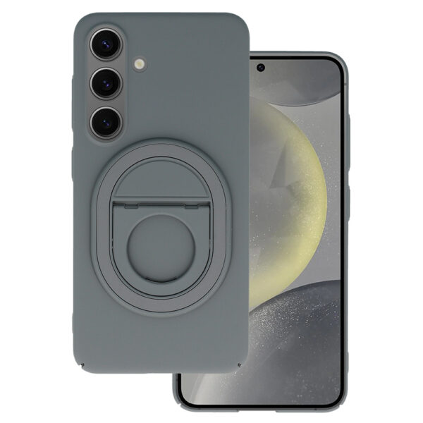 Tel Protect Magnetic Elipse Case for Samsung Galaxy S24 Plus grey