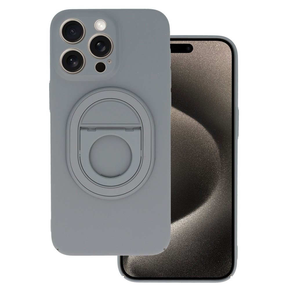 Tel Protect Magnetic Elipse Case for Iphone 14 Pro Max grey
