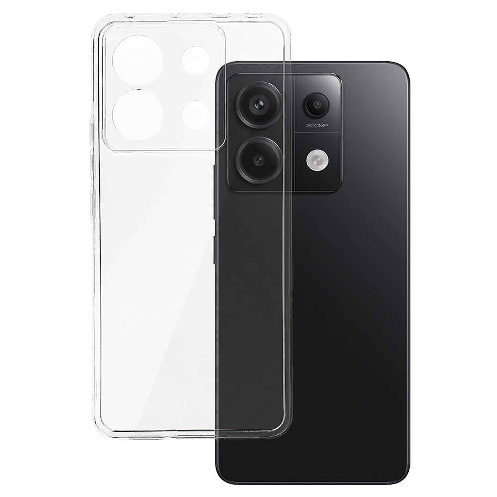 Back Case 2 mm Perfect for XIAOMI REDMI NOTE 13 PRO 5G TRANSPARENT