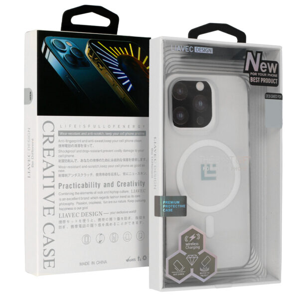 Warframe Magsafe Series Case for Iphone 13 Pro white