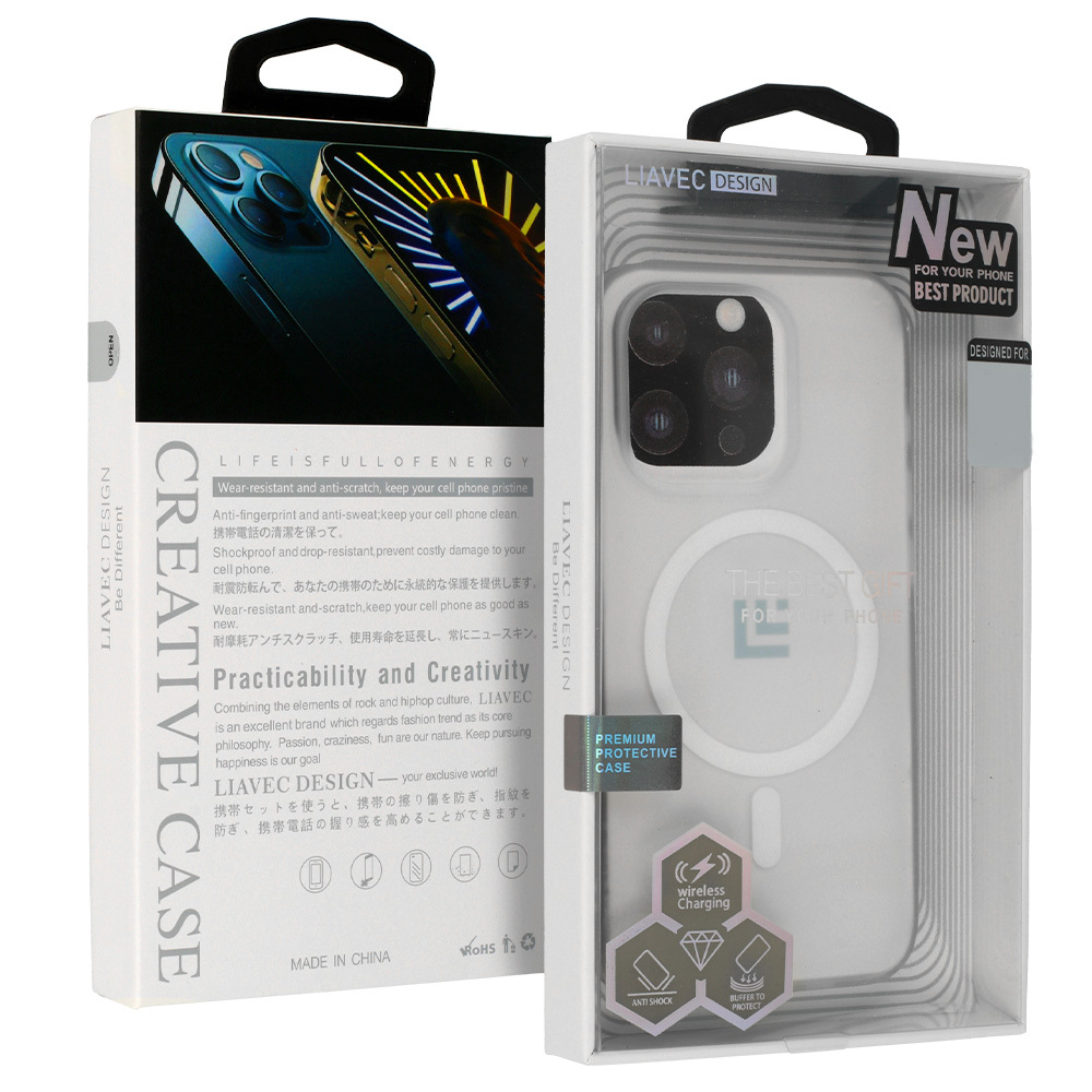 Warframe Magsafe Series Case for Iphone 13 Pro white
