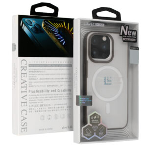Warframe Magsafe Series Case for Iphone 15 Plus titanium
