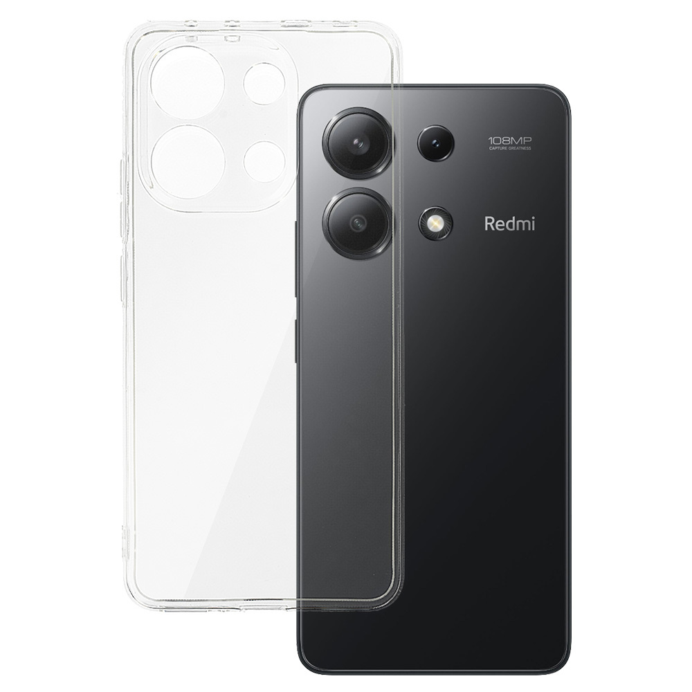 Back Case 2 mm Perfect for XIAOMI REDMI NOTE 13 4G TRANSPARENT