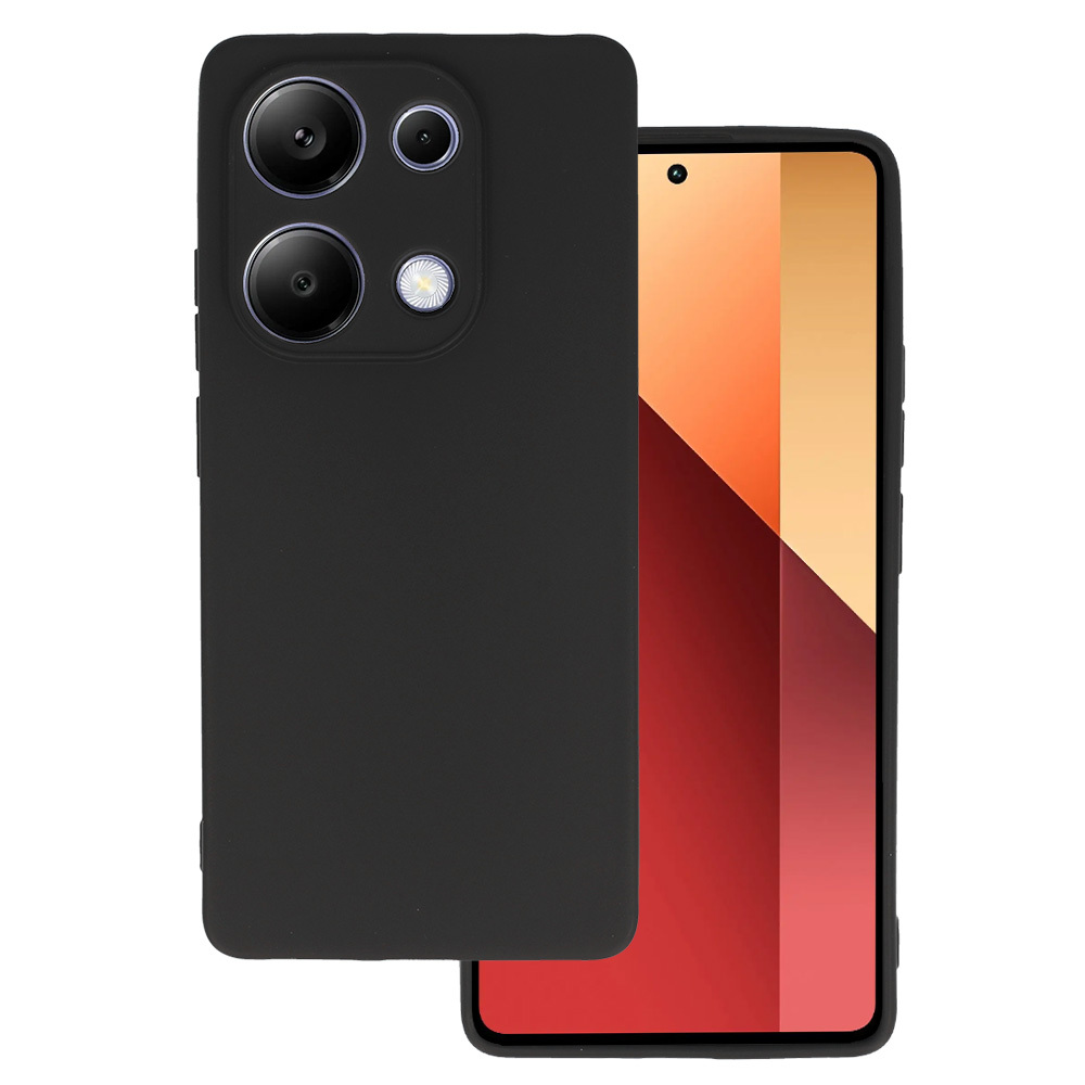 Back Case MATT for XIAOMI REDMI NOTE 13 PRO 4G Black