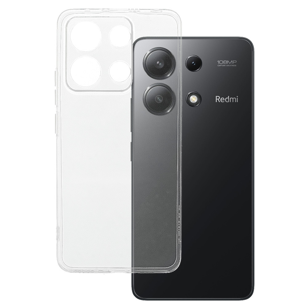 Ultra Clear 1mm Case for Xiaomi Redmi Note 13 4G Transparent