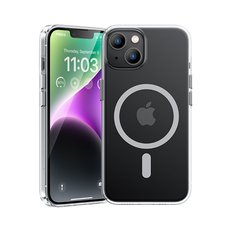 Benks Magnetic Crystal Case for Iphone 15 Plus transparent