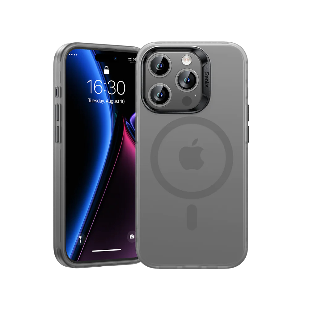 Benks Magnetic Lucid Armor Case for Iphone 15 Pro grey