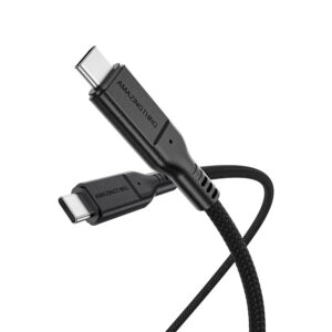 Amazing Thing Cable Thunder Pro THC0.2MBK - Type C to Type C - PD 240W 5A 0,2 metres black