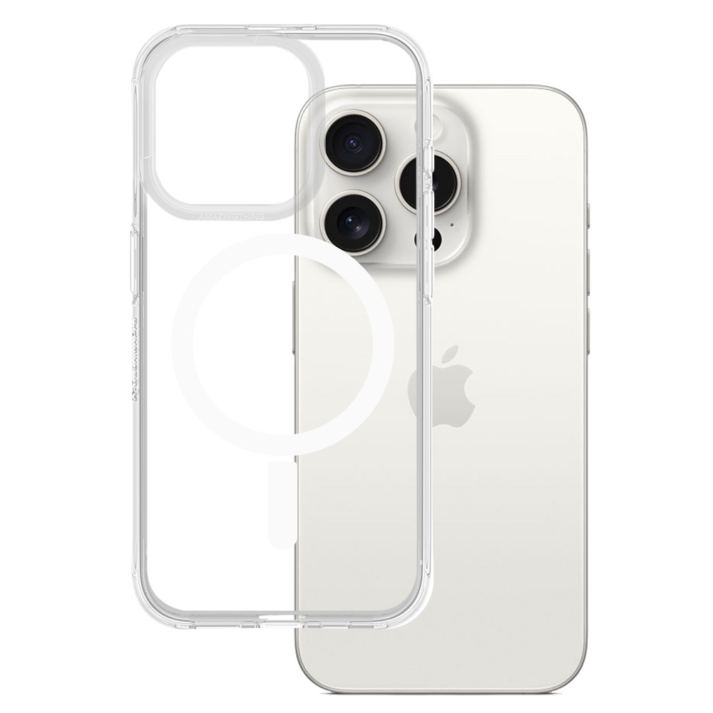 Amazing Thing Minimal Magsafe Case 6.6FT IP156.7PMMINCL for Iphone 15 Pro Max transparent