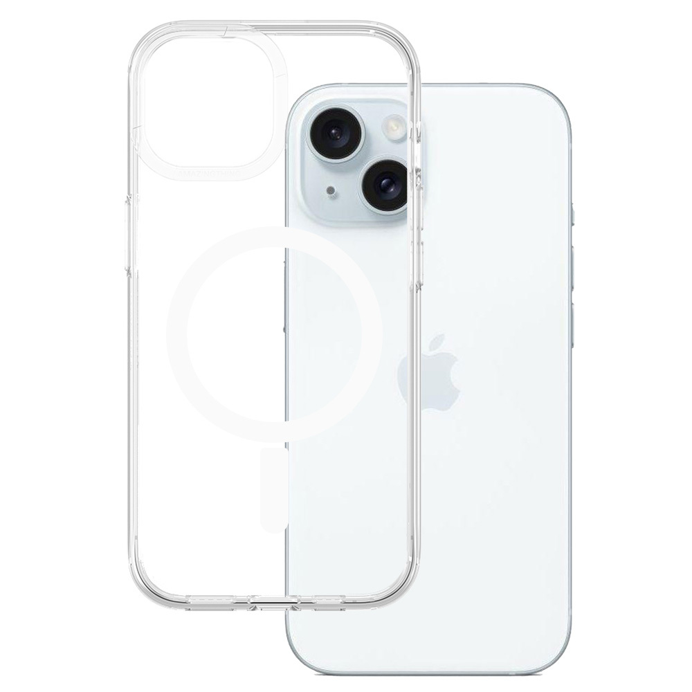 Amazing Thing Minimal Magsafe Case 6.6FT IP156.7MMINCL for Iphone 15 Plus transparent