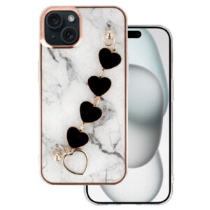 Trend Case for Iphone 15 design 6 white