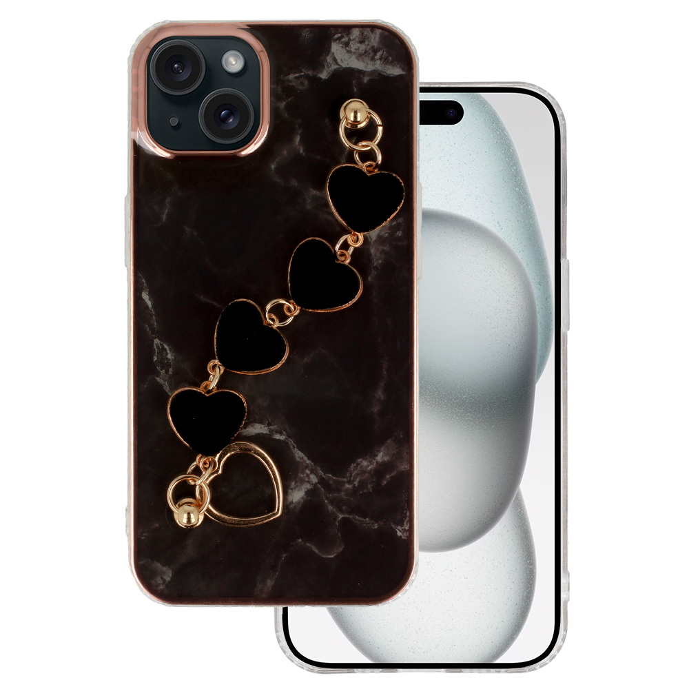 Trend Case for Iphone 15 design 6 black