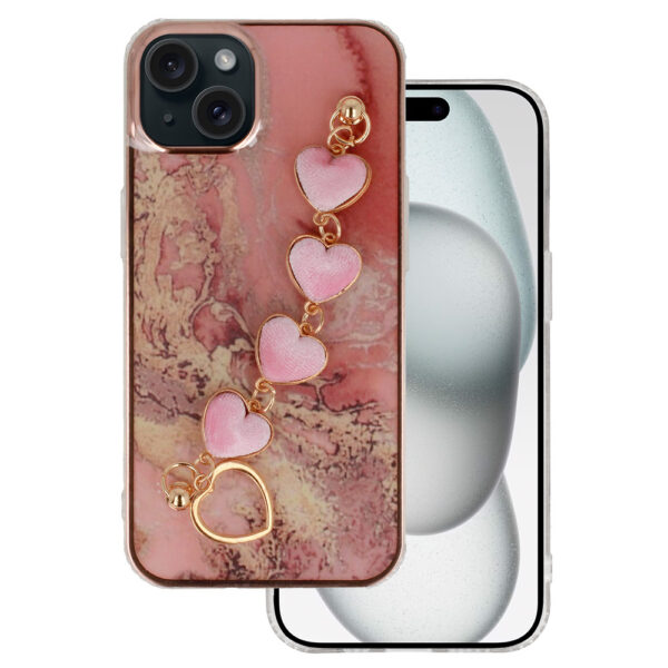 Trend Case for Iphone 15 Plus design 6 pink