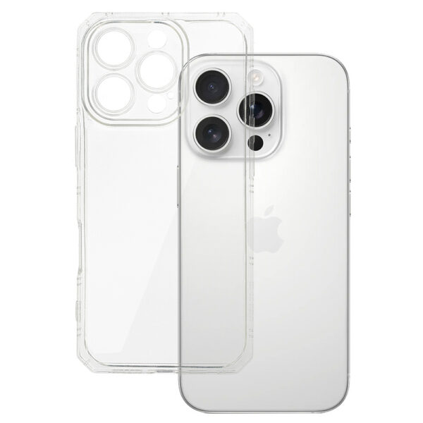 Armor Antishock Case for Iphone 16 Pro transparent