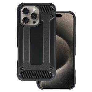 Armor Carbon Case for Iphone 16 Pro Black