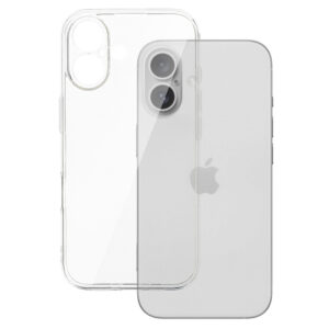 Back Case 2 mm Perfect for IPHONE 16 PLUS TRANSPARENT