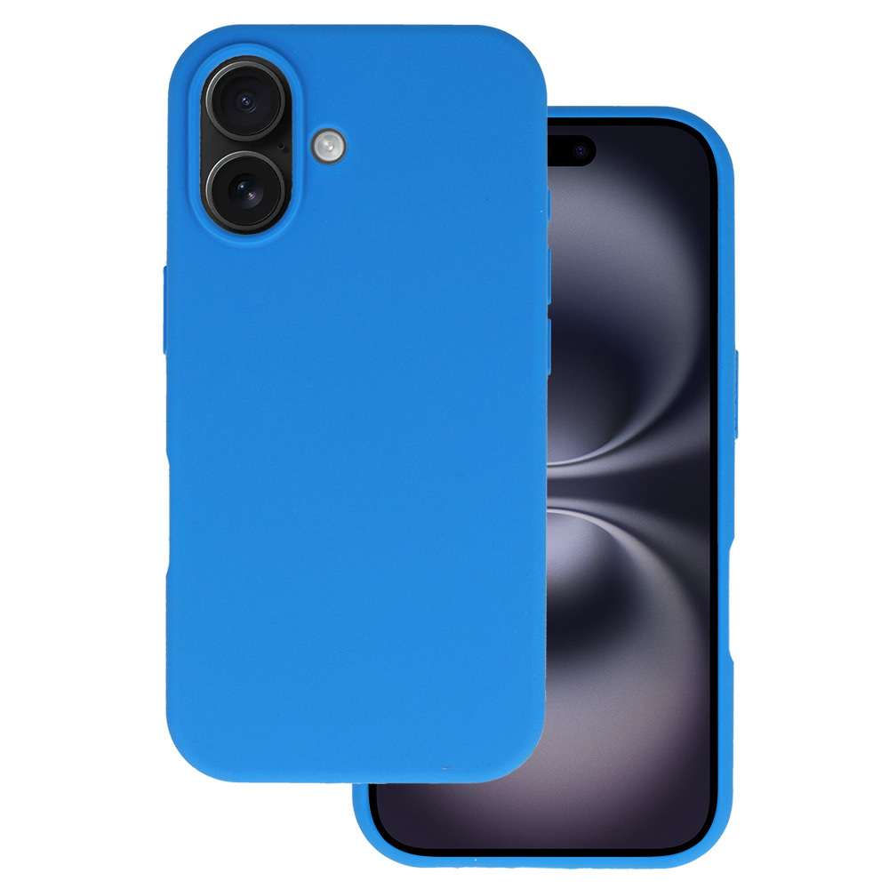 Silicone Lite Case for Iphone 16 blue