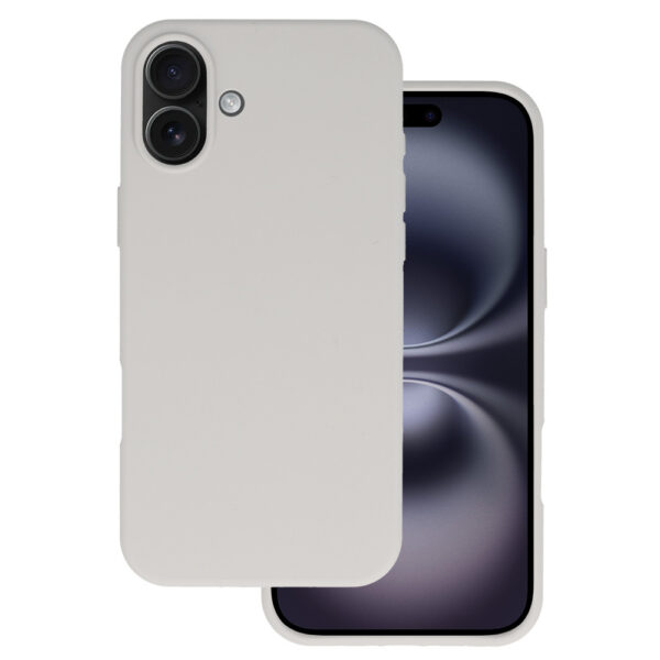 Silicone Lite Case for Iphone 16 titanium