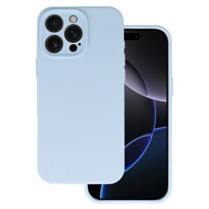 Silicone Lite Case for Iphone 16 Pro Max light blue