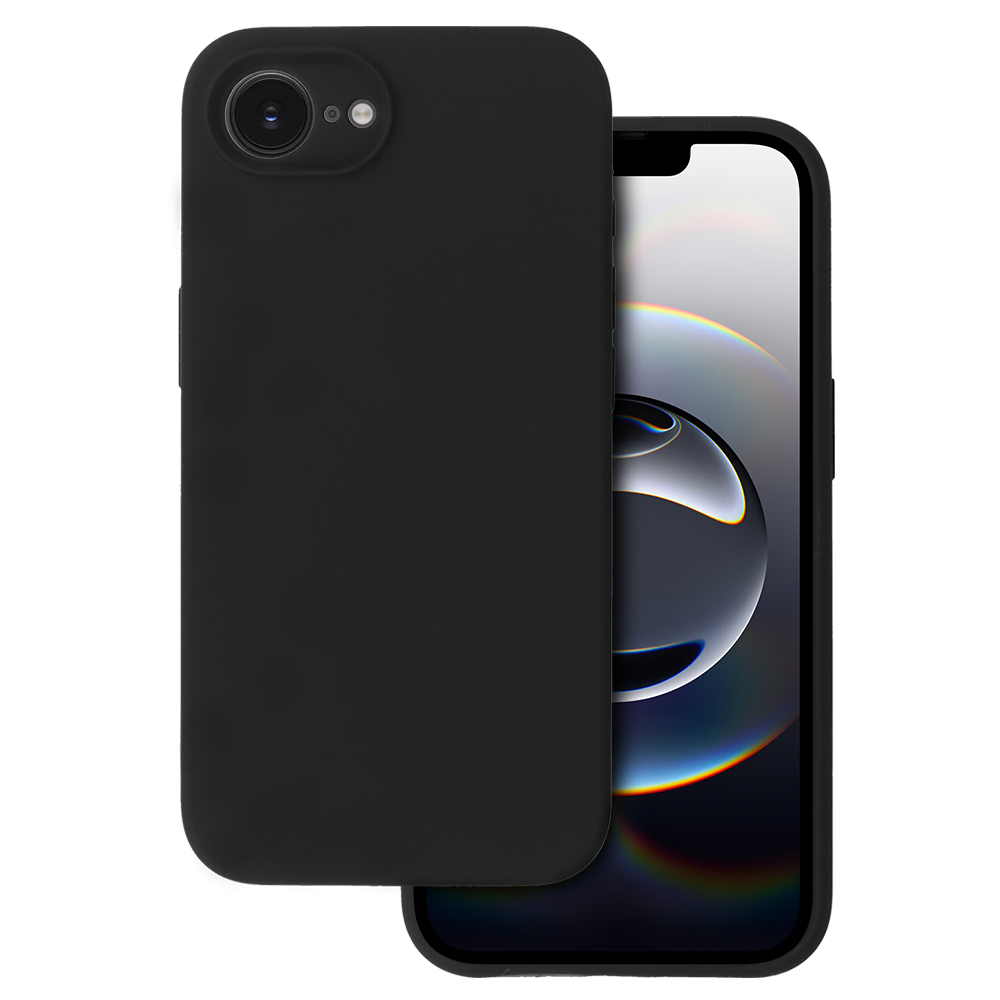Silicone Lite Case for Iphone 16e black