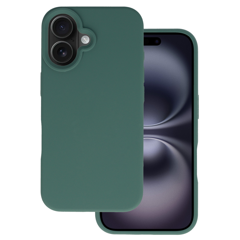 Tel Protect Silicone Premium for Iphone 16 dark green