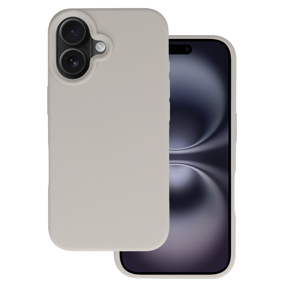 Tel Protect Silicone Premium for Iphone 16 titanium