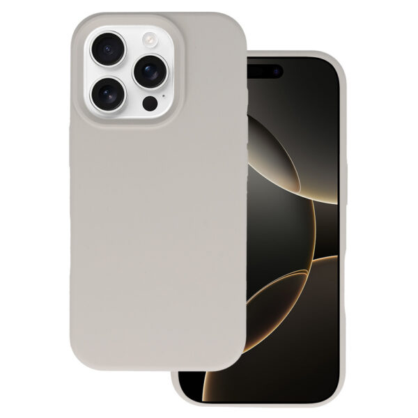 Tel Protect Silicone Premium for Iphone 16 Pro Max titanium
