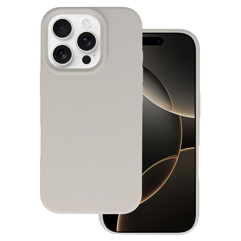 Tel Protect Silicone Premium for Iphone 16 Pro Max titanium