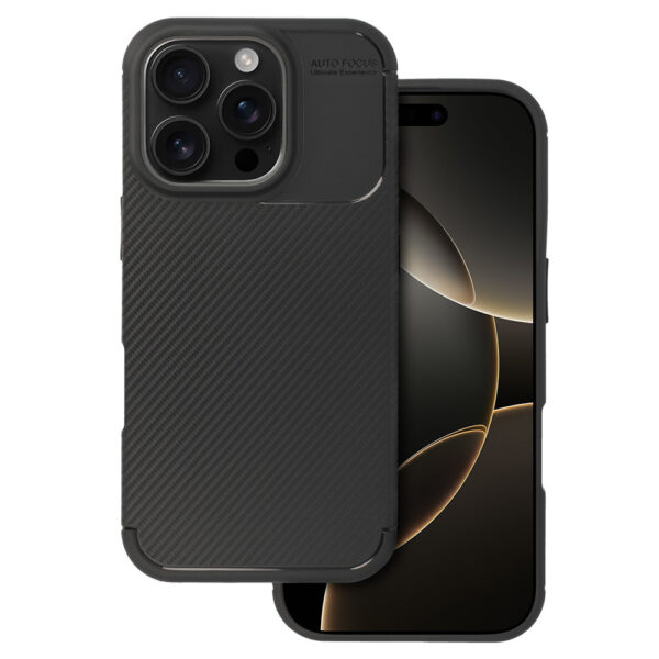Tel Protect Carbon Elite for Iphone 16 Pro Black