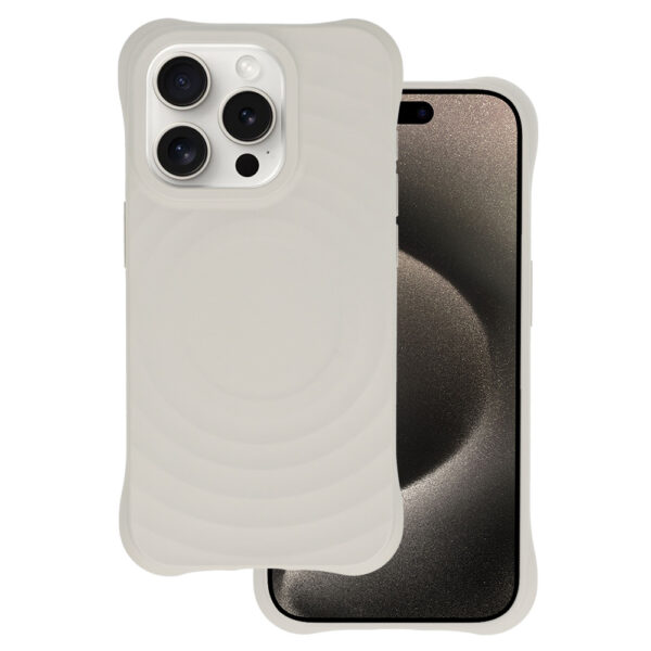Tel Protect Wave Magsafe Case for Iphone 13 Pro Max grey