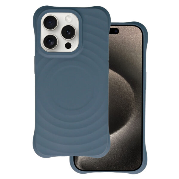 Tel Protect Wave Magsafe Case for Iphone 13/14 navy