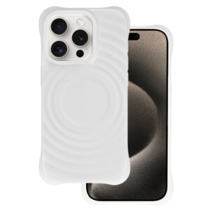Tel Protect Wave Magsafe Case for Iphone 14 Pro white