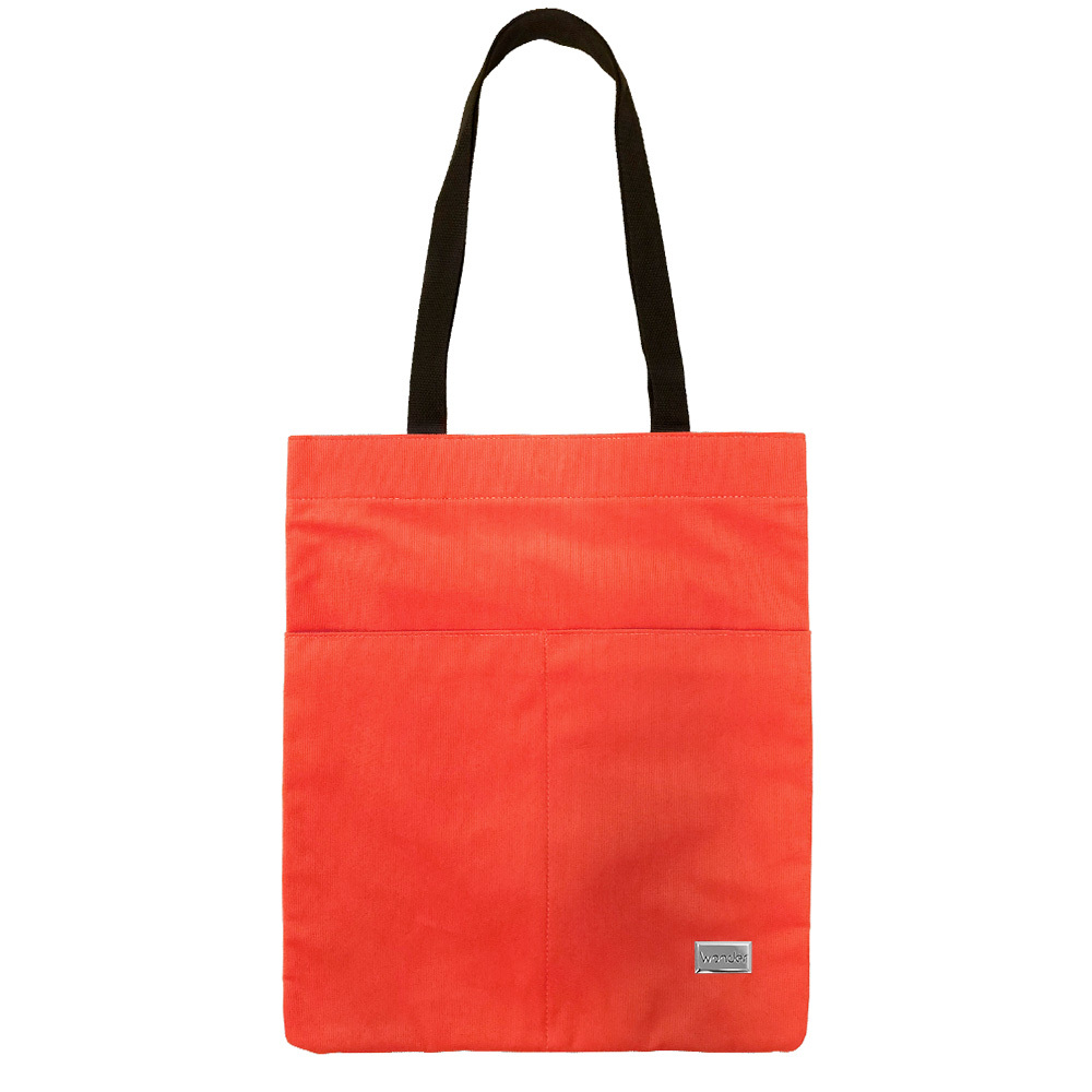 Shopping bag Wonder pattern 4 orange