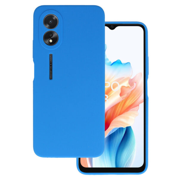 Silicone Lite Case for Oppo A38 4G blue