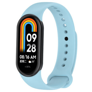 Wristband for Xiaomi Mi Band 8 light blue