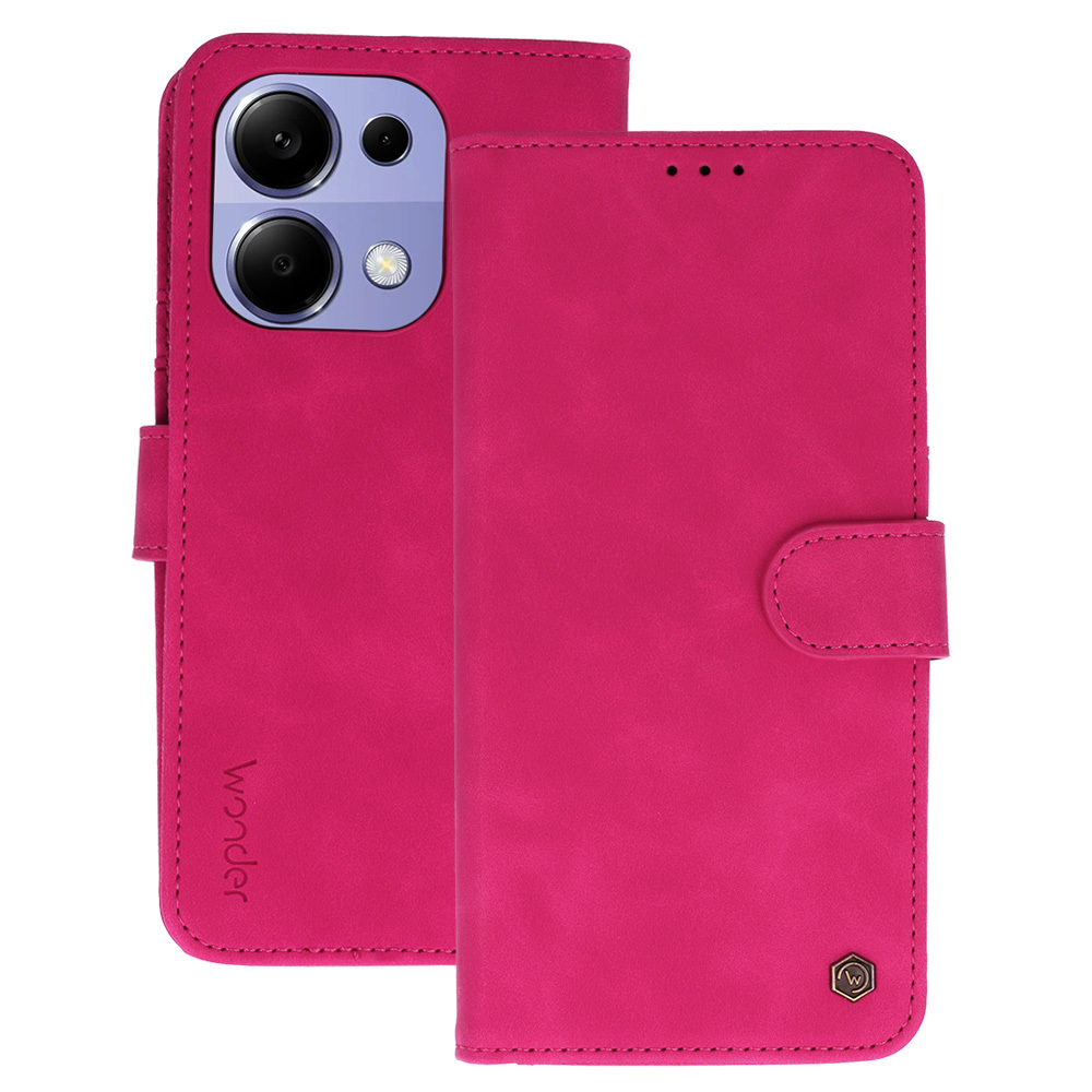 Wonder Fancy Case for Xiaomi Redmi Note 13 4G fuchsia