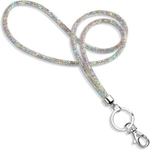 Phone pendant G-02 silver rainbow