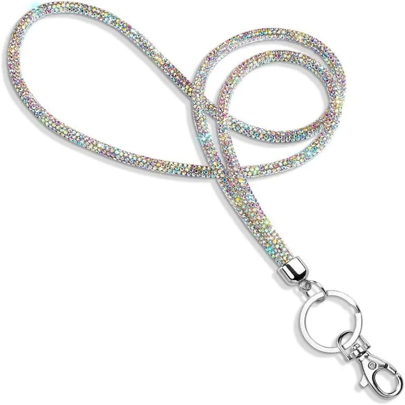 Phone pendant G-02 silver rainbow
