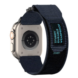 Nylon loop for Apple Watch 42/44/45/49 design 4 navy