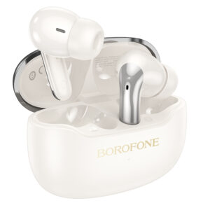 Borofone TWS Bluetooth Earphones FQ1 Plus Shine ANC+ENC white